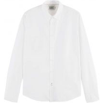 Scotch & Soda Essential solid organic co/ea sli white