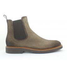 Giorgio 32701 suede boot licht bruin met rubber zool