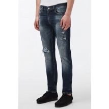 7 For All Mankind Slimmy tapered stretch tek downtown indigo dark