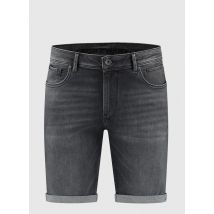 Purewhite The steve 883 skinny denim shorts dark grey