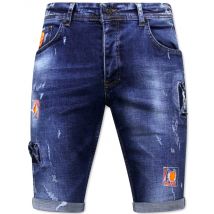 Local Fanatic Korte broek met verfspatten xxx