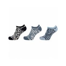 In Control 866 3pack sneakersocks ANIMAL