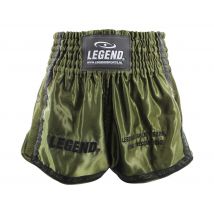 Legend Sports Kickboks broekje army green kids/volwassenen