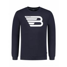 Ballin Amsterdam - Heren Slim Fit Original Sweater -blauw