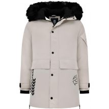 Enos Parka jas met faux bontkraag
