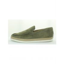 Giorgio 78282 groene suede loafer- instapper met touwzool