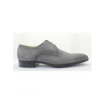 Giorgio 38202 suede grijze veterschoen met rubber zool