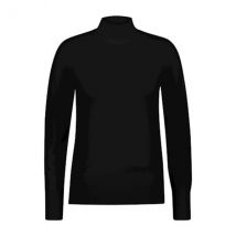 Red Button Top srb4066 turtleneck black