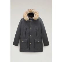 Woolrich Men arctic detachable fur parka shadow