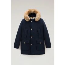 Woolrich Men arctic detachable fur parka melton