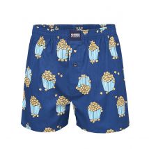 Happy Shorts Wijde boxershort heren popcorn print