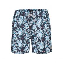 Happy Shorts Zwemshort heren hawaii flowers print