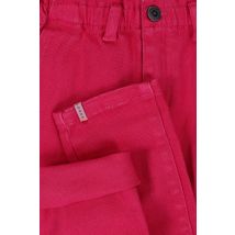 Looxs Revolution Denim momfit washed fuchsia voor meisjes in de kleur