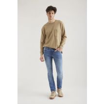 Cup of Joe Leo heren slim-fit jeans medium blue
