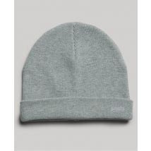 Superdry M9011225a logo beanie kvx light grey