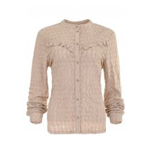 MAICAZZ Cenice-blouse light sand-d3 fa23.20.401