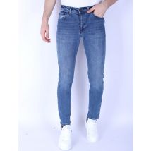 True Rise Jeans met rechte pijpen regular fit