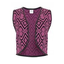 MAICAZZ Knits hadar vest ikat magenta wi23.65.204