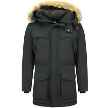 Enos Lange parka jas met bontkraag - Winterjas