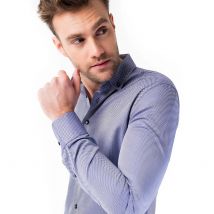 WBLifestyle WB Overhemd heren slim fit stip