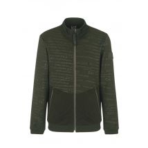 EA7 Vest sweatshirt w23 ink vi groe