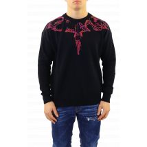 Marcelo Burlon Heren wings knit relax slim crew