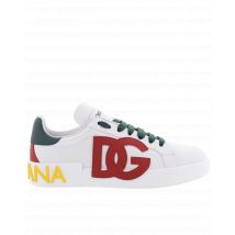 Dolce and Gabbana Dames portofino sneaker dglogo multi