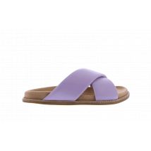 Paris Punk Dames leather band slipper