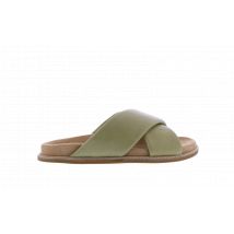 Paris Punk Dames leather band slipper