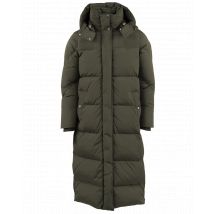 Woolrich Dames aurora parka dark green