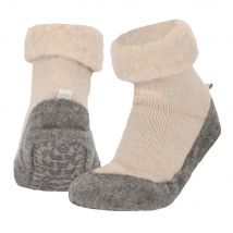 Apollo Dames / heren pantoffels slofsok antislip wol