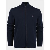 Gant Vest casual cotton zip cardigan 8030164/433