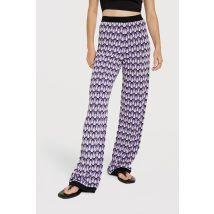 Alix The Label 2306160207 knitted a-jacquard pants