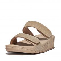 FitFlop Lulu adjustable shimmerlux slides