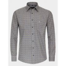 Casamoda Casual hemd lange mouw kent casual fit 444196100/500