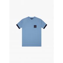 Black Donkey Kordaat t-shirt i light blue/black men