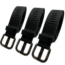 ARIESZZZ Riem unisex leder - 3 pack