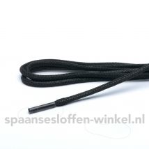 ARIESZZZ Schoenveters wax fijn rond geweven 3 mm