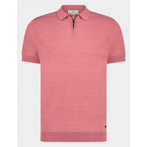 Born with Appetite Polo korte mouw dan polo zip stretch knit 24108da31/730 rose