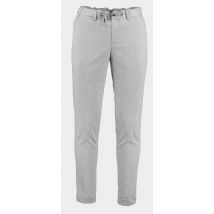 Born with Appetite Wollen pantalon das drawstring trouser 24104da36/920 mist