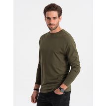 Ombre Longsleeve heren olijf - jidney