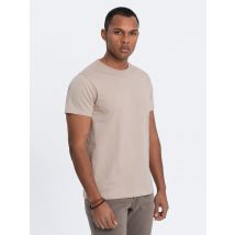 Ombre T-shirt heren warm grijs vidalgo