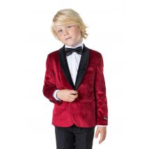 OppoSuits Boys dinner jacket burgundy