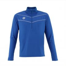 The Indian Maharadja baroda men chevron half zip sweater -