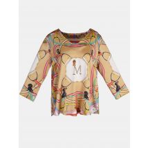 Mucho Gusto Zijden blouse roma met teckel twist