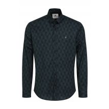 Gabbiano Heren overhemd 333741 3444 steel blue