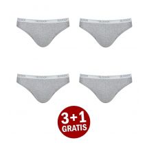 Sloggi Basic mini 4-pack grijs