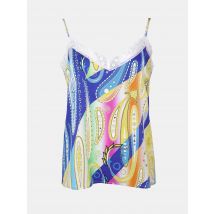 Mucho Gusto Slip top met regenboog paisley
