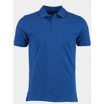 Bos Bright Blue Polo korte mouw polo slim fit 2200900/235