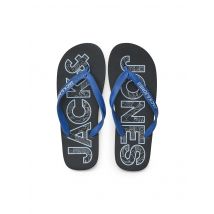 Jack & Jones Heren teenslippers jfwlogo antraciet